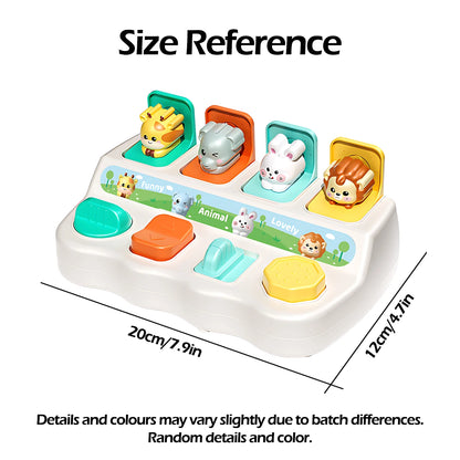 Montessori Pop-Up Animal Toys & Learning Boxes – Enhance Logic & Motor Skills for Kids