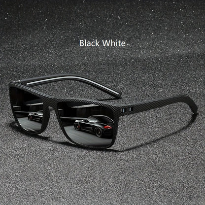 Fashion Vintage Square Polarized Sunglasses for Men & Women – Designer UV400 Driving & Fishing Eyewear